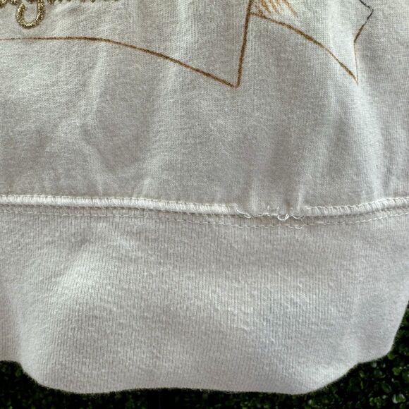 Disneyland Jacket Womens M White Gold Cinderella Castle Zip‎ Mickey Disney World - Picture 5 of 14